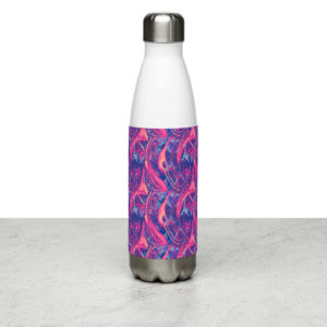 'Strap' Design - Stainless Steel Water Bottle
